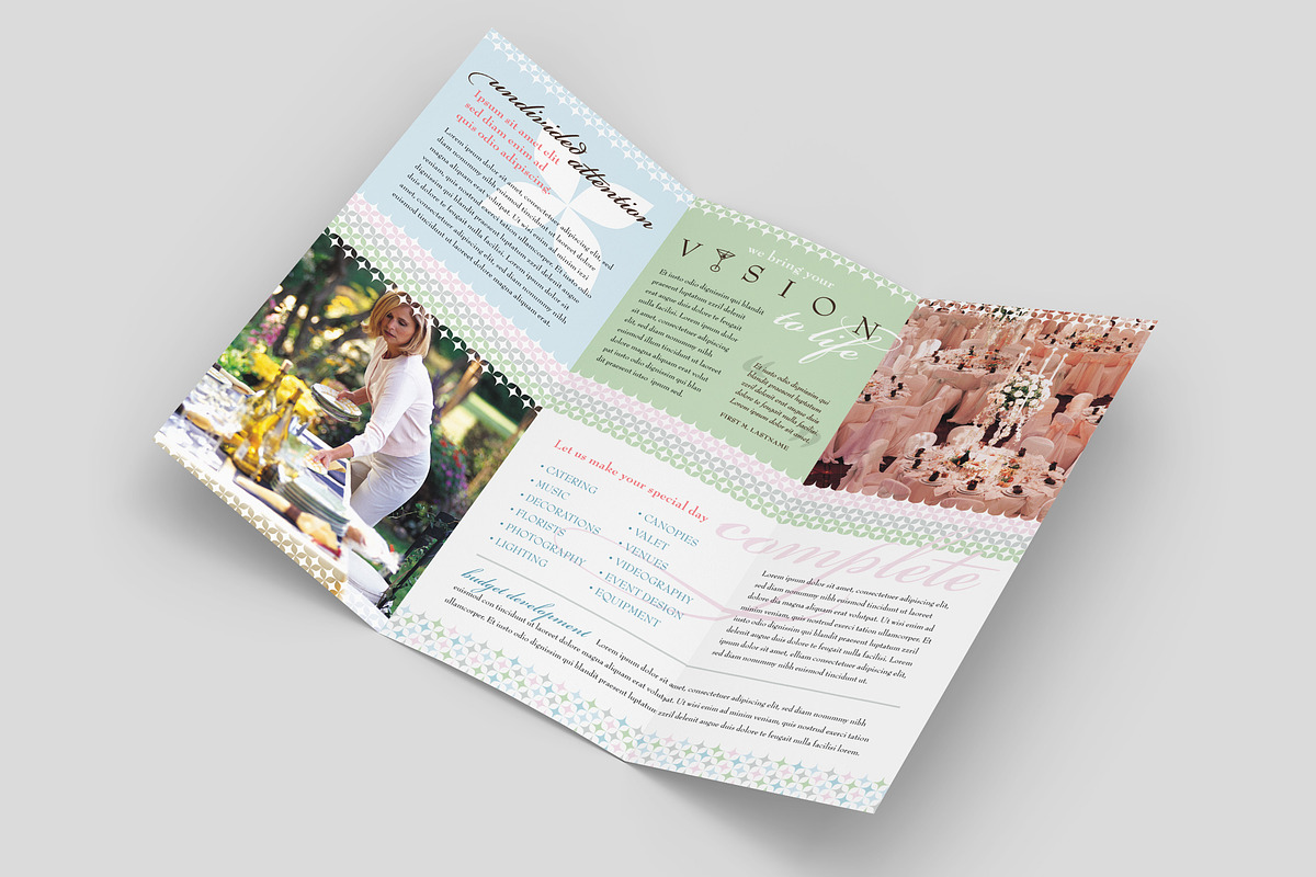 Wedding Planner Brochure Template, a Brochure Template by StockLayouts (Photo 2 of 4)
