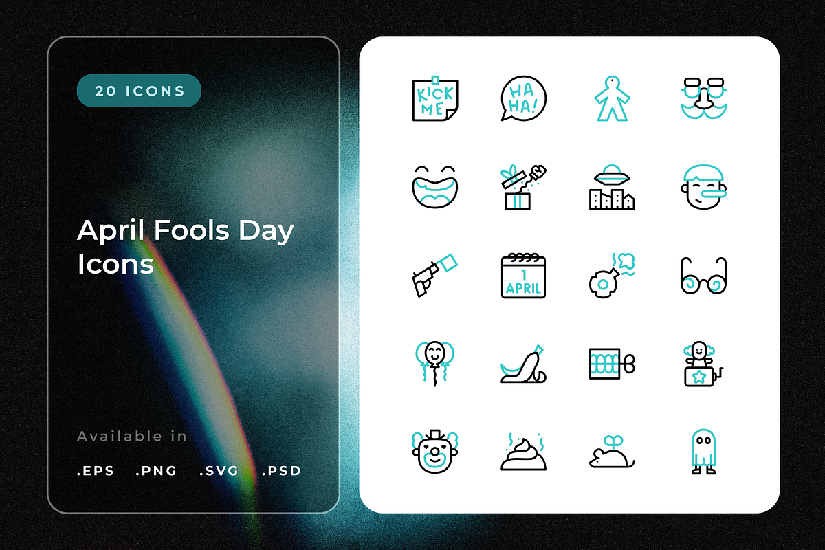 April Fools Day Icons, an Icon by Wencory