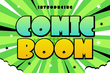 Comic Boom | Display Cartoon Font