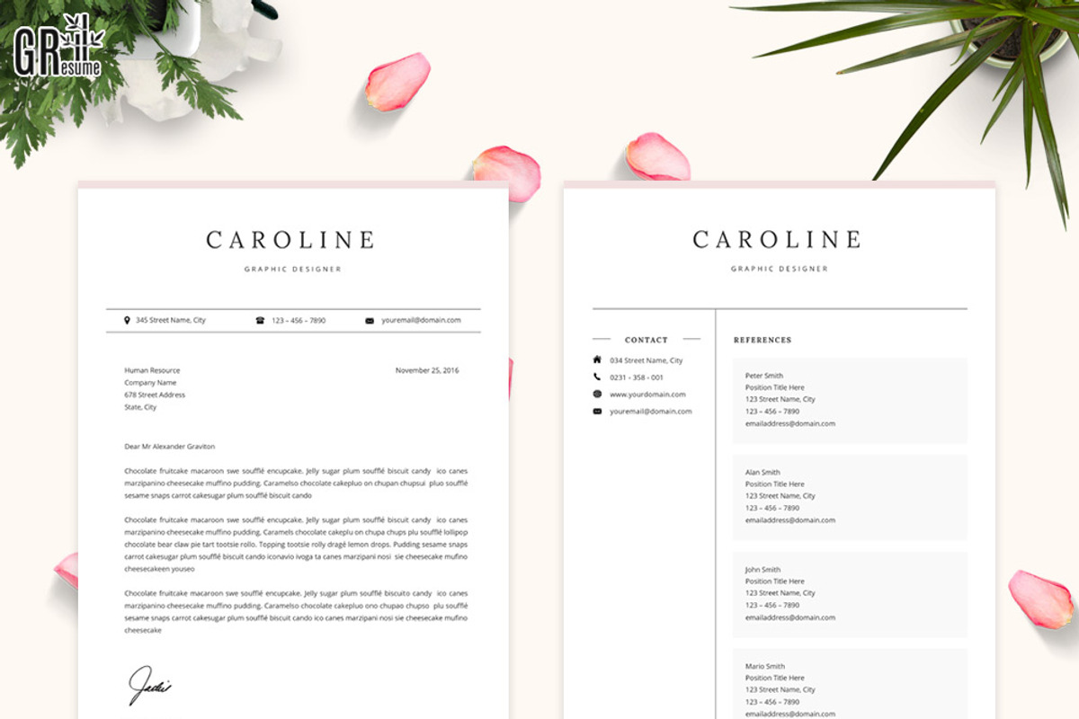Professional Resume/CV Template, a Resume Template by GResume (Photo 5 of 9)