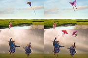 Flying Kite Overlays, an Object Graphic by DreamyOverlay (Thumbnail 3 of 4)