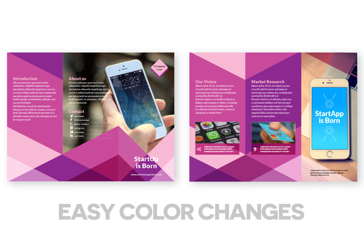 Dynamico Business Brochure, a Brochure Template by IndieStock (Photo 3 of 5)