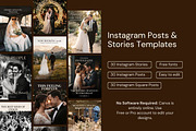 Wedding Photography Instagram Kit, a Social Media Template by Arslan (Thumbnail 2 of 10)