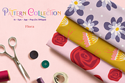 Pattern Collection Flora, a Pattern Graphic by ArtstudioByKhushbu (Thumbnail 1 of 2)