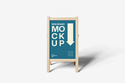Sign Board Mockup, an Advertising Mockup by Indah (Thumbnail 4 of 6)
