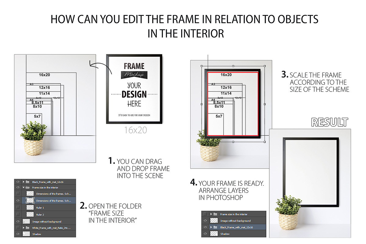 Frames & Walls Scandinavian Bundle-4, a Household Mockup by Yuri-U (Photo 37 of 38)