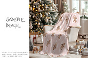 Christmas Fleece Blanket Mockups, a Product Mockup by mock-ups (Thumbnail 11 of 11)