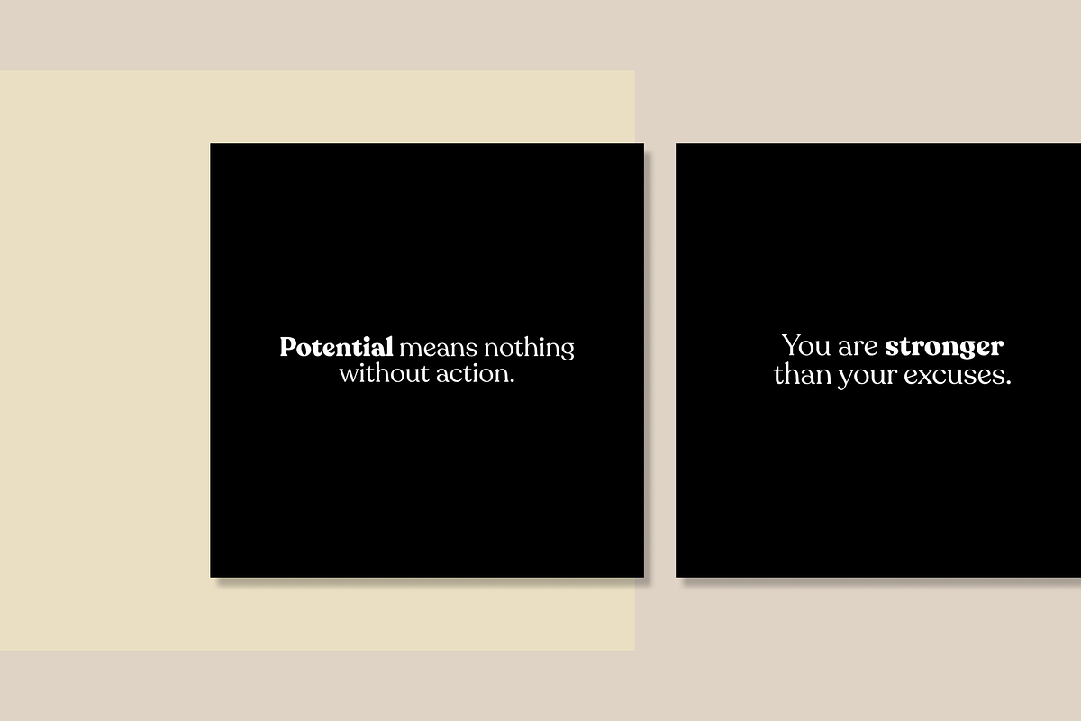 50 Inspiring Instagram Template, a Social Media Template by RB Boutique (Photo 4 of 10)