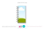 Skinny Happy Planner Canva Mockup, a Books & Magazine Mockup by Mockup Scene (Thumbnail 12 of 14)
