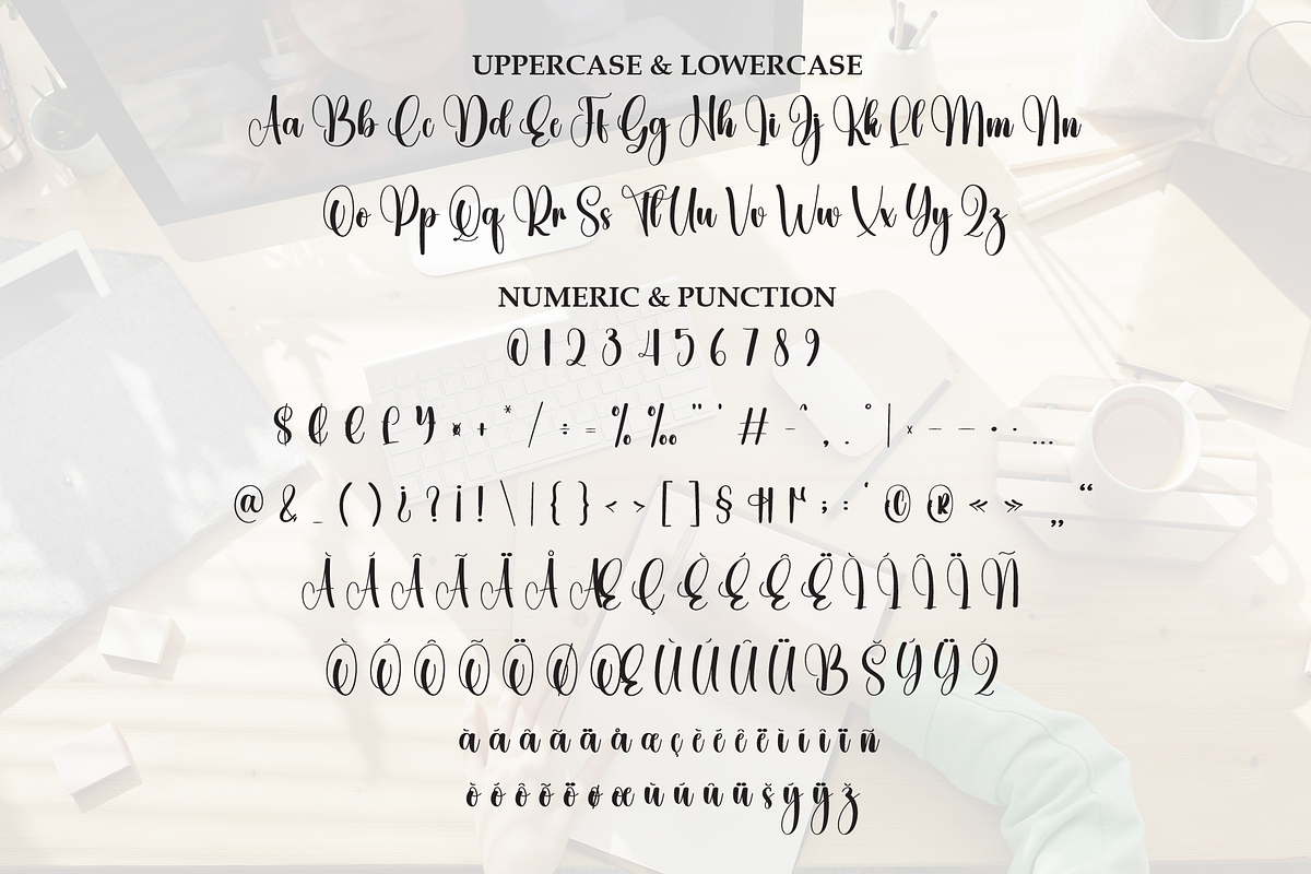 Stayhome | Script Font, a Handwritten Font by Scratchones (Photo 7 of 9)
