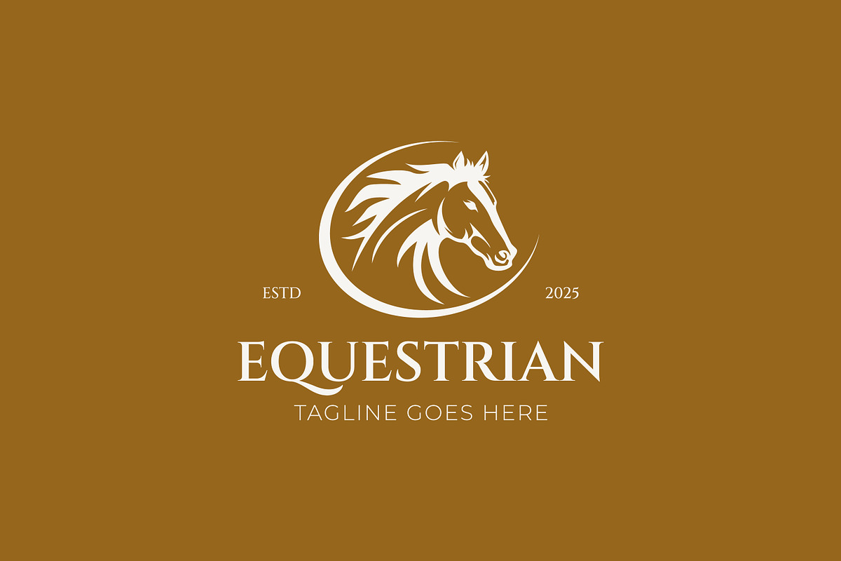 Horse Logo Head or Face Brand Mascot, a Branding & Logo Template by Signatoro (Photo 3 of 3)