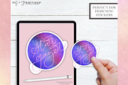 Procreate Galaxy Brushes, a Brush Add-On by My Fancy Design Shop (Thumbnail 9 of 14)