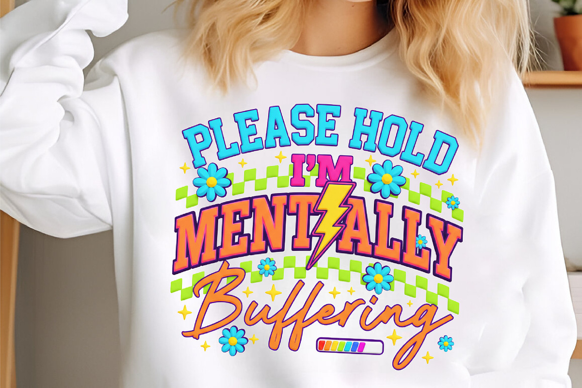 Faux Yarn Funny Mental Health Shirt, an Illustration by designcity5 (Photo 7 of 9)