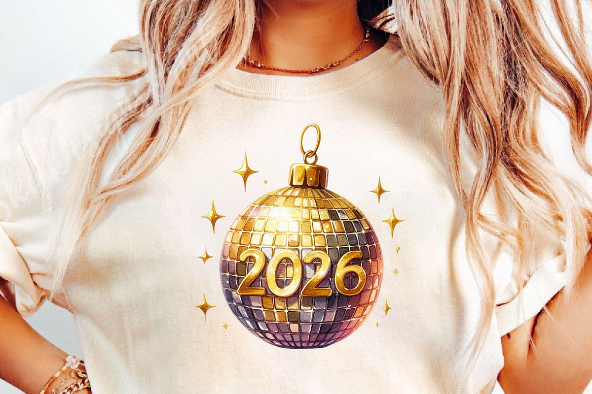 New Year Disco Balls Clipart, an Illustration by DreamCafeArt (Photo 5 of 6)