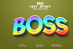 PSD Boss Text Effect Style, a Layer Style Add-On by Md Imamul