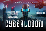 Cyberlodon - New Era Display Font, a Sans Serif Font by indranesia (Thumbnail 1 of 3)