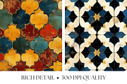 Moroccan Tile Textures, a Texture Graphic by Artful Assets Boutique (Thumbnail 3 of 4)