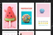 Modern Social Media Stories Layout, a Social Media Template by MightyDesign (Thumbnail 2 of 8)
