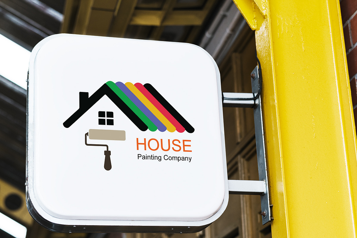 Painting Company Logo Template preview 6