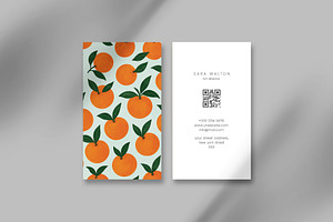 Aesthetic Business Card, a Business Card Template by Saman Osama