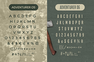 Great Adventurer Font Bundle