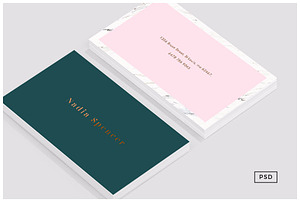 Pure Elegance Business Card Template