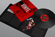 Vinyl Record Mockup Set, a Product Mockup by McLittle Stock (Thumbnail 5 of 6)