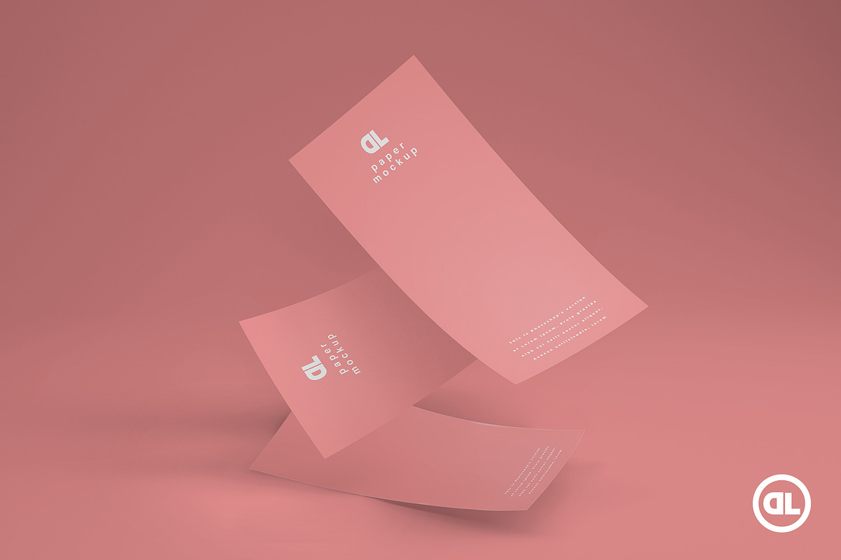 DL Flyer Mockup, a Print Template by Defa Visual (Photo 9 of 11)