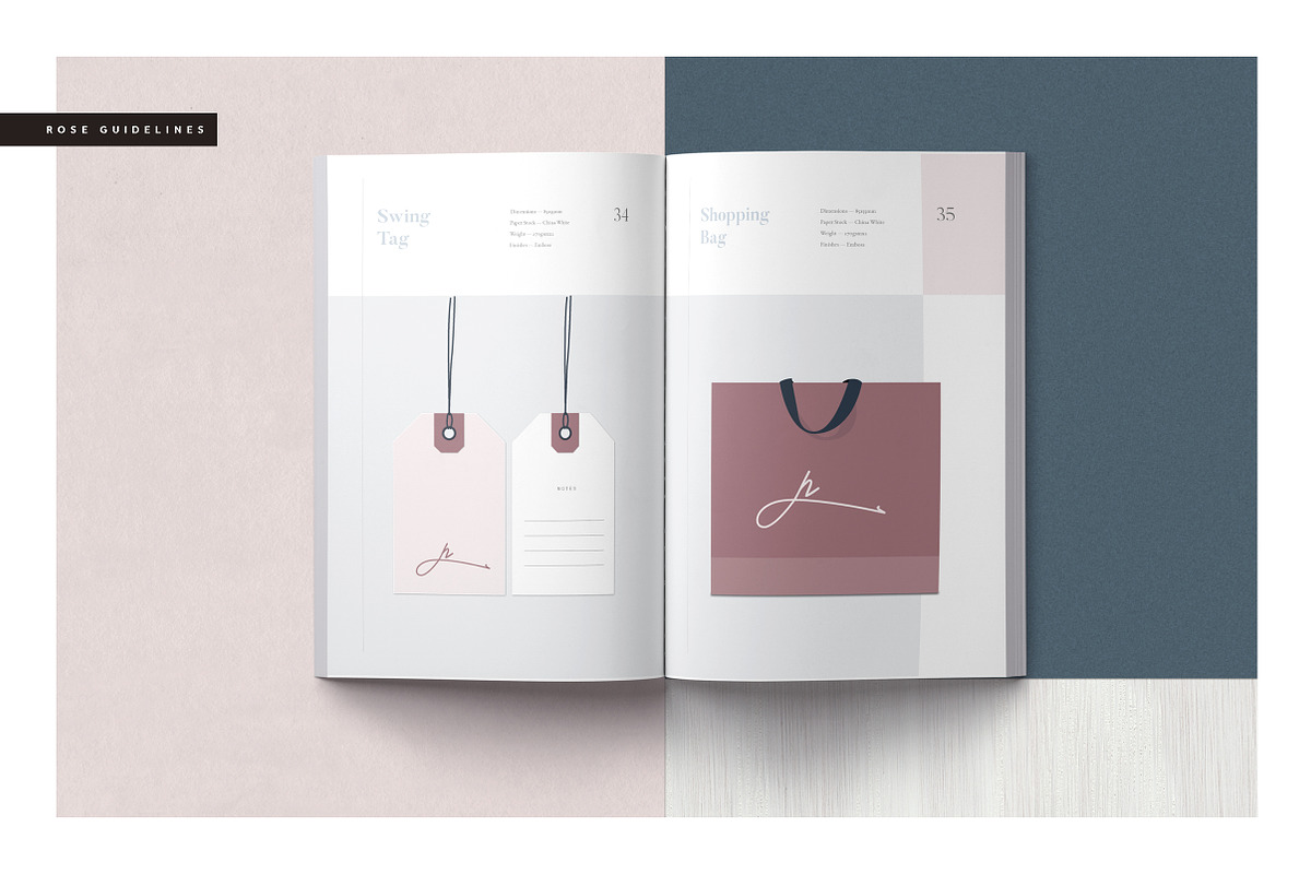 ROSE — Brand Guidelines, a Brochure Template by Studio Standard (Photo 7 of 16)
