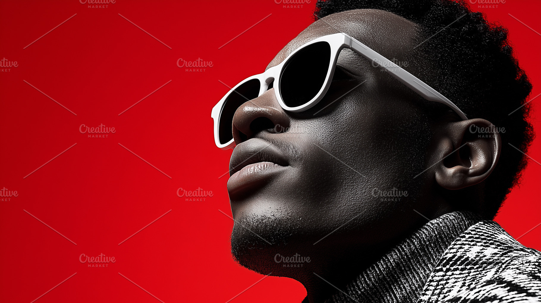 Stylish young black man in modern, a Person Photo by MistyDay