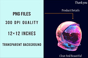 Space Watercolor Clipart, an Illustration by SinaCreation (Thumbnail 4 of 5)