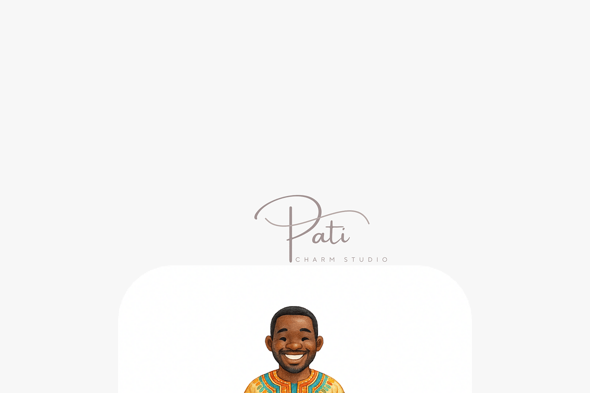 19 Black Classy Man Clipart, a Decorative Illustration by Pati Charm Studio (Photo 6 of 8)