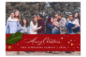 2020 Christmas Card Printable 5x7