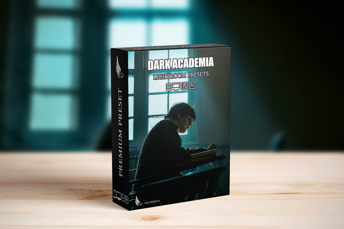 Dark Academia Lightroom Presets, a Preset Add-On by AAA Presets (Photo 2 of 16)