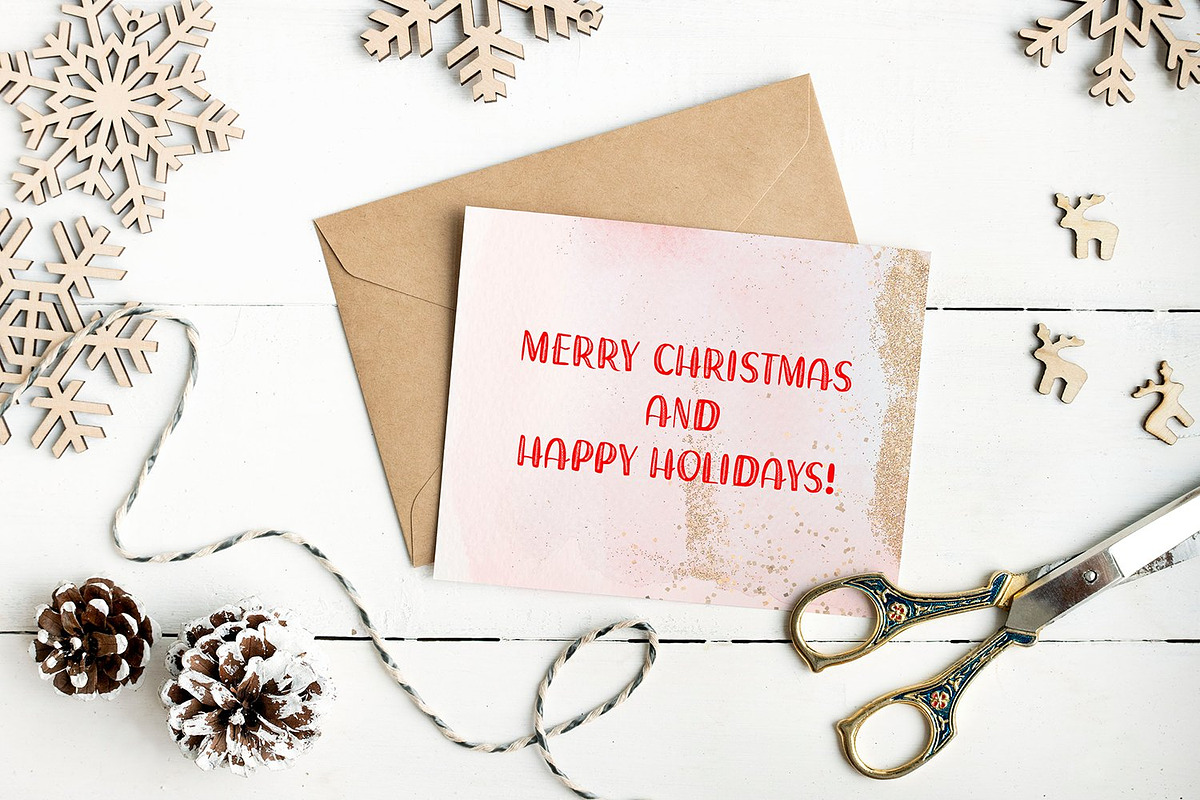 Firry Christmas Display Font, a Font by Nova Studio (Photo 6 of 8)