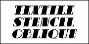 Textile Stencil JNL, a Font by Jeff Levine Fonts (Thumbnail 4 of 5)