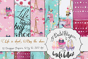 Buy the Shoes. Digital Paper, a Pattern Graphic by My Creative Atelier (Thumbnail 1 of 2)