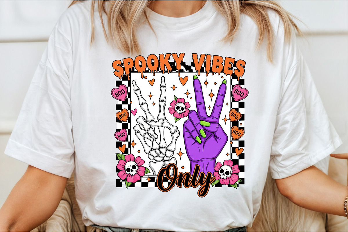 Retro Halloween Spooky PNG Sublimati, an Illustration by DreamCafeArt (Photo 2 of 7)