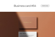 Business Card Mockup Template Bundle, a Business Card Template by PrintPixel (Thumbnail 51 of 104)