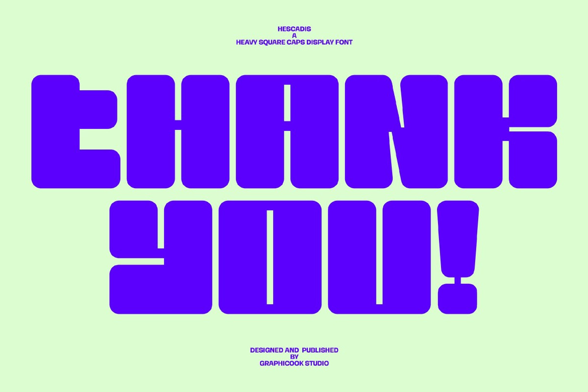 Hescadis, a Sans Serif Font by graphicook (Photo 10 of 10)