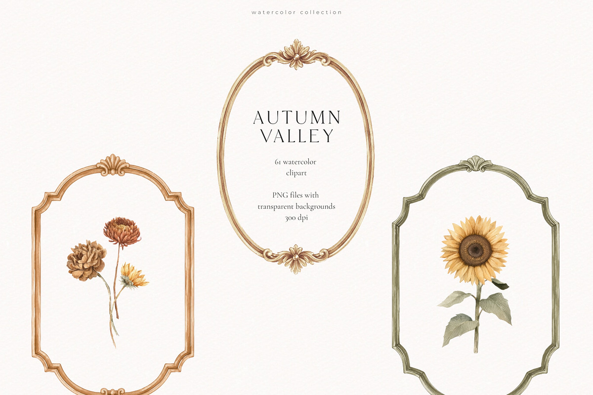 Autumn Valley Collection, a Seasonal Illustration by PeDe Designs (Photo 13 of 34)