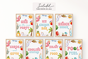 Summer Party Table Sign Template, an Invitation Template by Digital_Mind (Thumbnail 2 of 6)