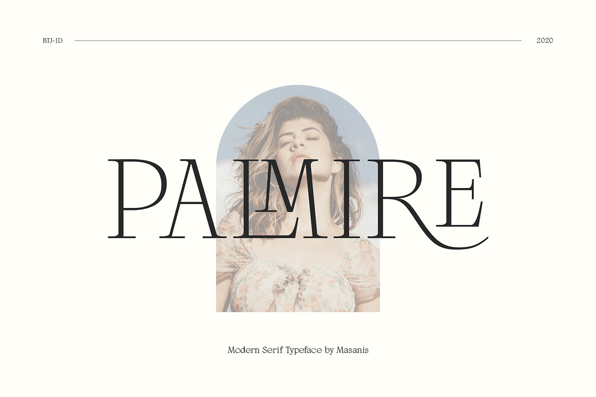 Palmire - Modern Serif Typeface, a Serif Font by Masanis (Photo 1 of 17)