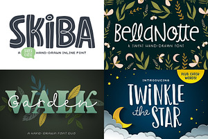 The Utterly Delightful Font Pack