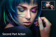 Multicolor Photoshop Action preview 3