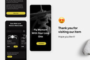 Momento - Store Drone App, an UI Kit Template by Panen Creative (Thumbnail 3 of 3)