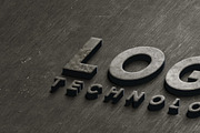 Stone logo Mock-Up Realistic, a Product Mockup by shaman (Thumbnail 4 of 5)