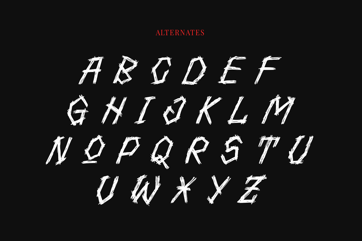 Mimpi Buruk, a Blackletter Font by HATFSTUDIO (Photo 8 of 8)
