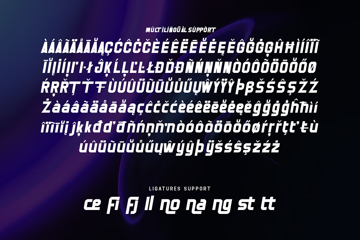 Genovast - Futuristic Font, a Sans Serif Font by overlaytemplates (Photo 5 of 5)