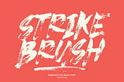 Strike Brush | Authentic Dry Brush, a Handwritten Font by Ardana Creative (Thumbnail 1 of 11)
